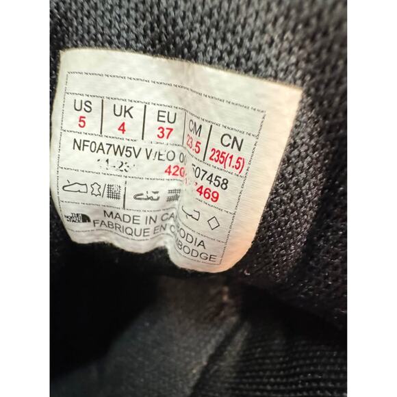 THE NORTH FACE Fastpack Youth Sz 5 Fastpack Hiker Mid Waterproof Snow Ski Boots - Picture 8 of 8